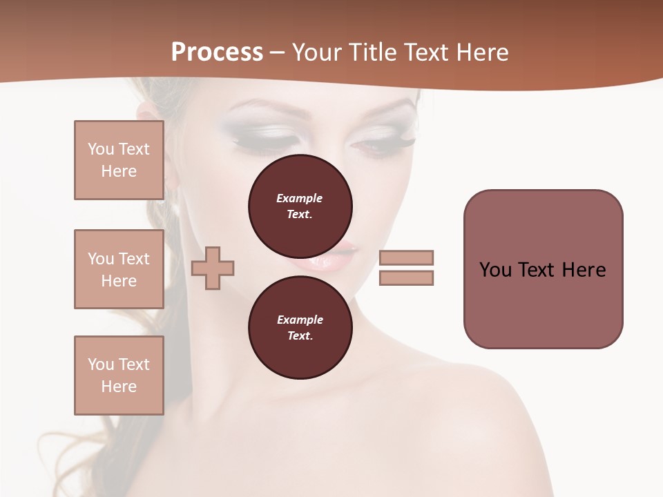 Looking Background Pretty PowerPoint Template