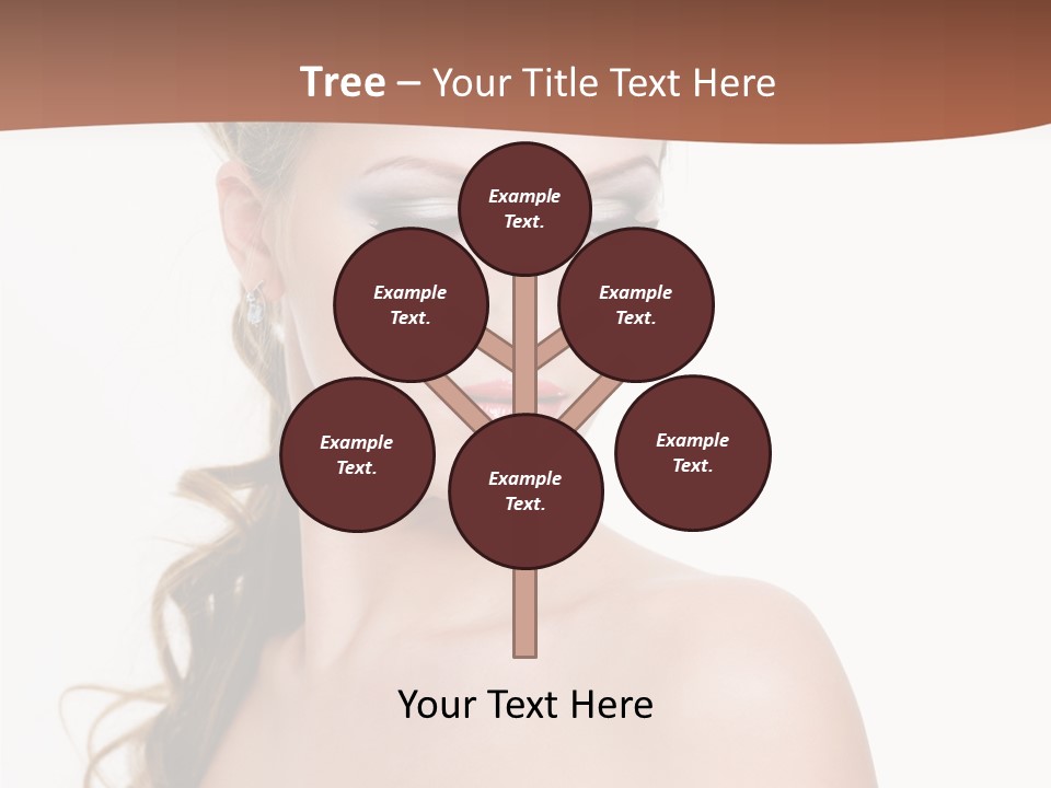 Looking Background Pretty PowerPoint Template