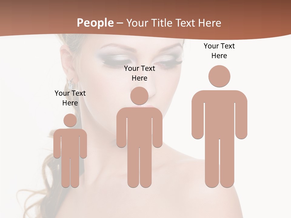 Looking Background Pretty PowerPoint Template