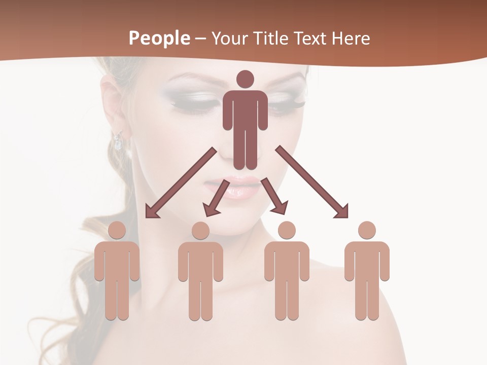 Looking Background Pretty PowerPoint Template