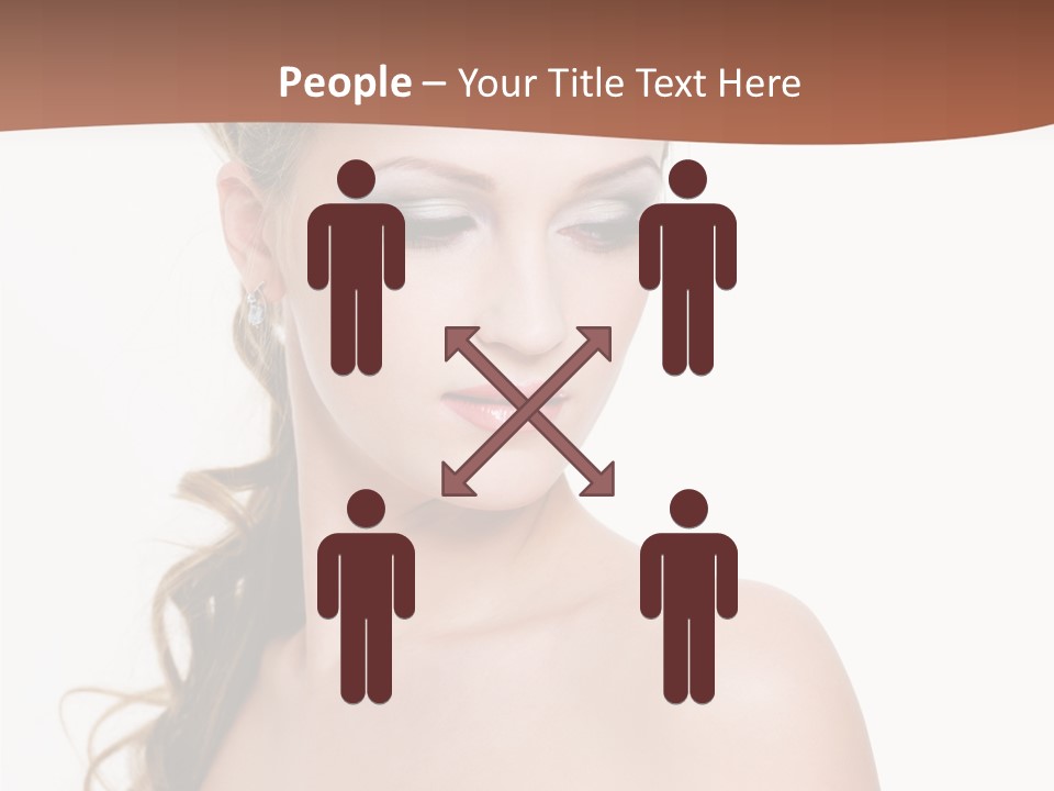 Looking Background Pretty PowerPoint Template