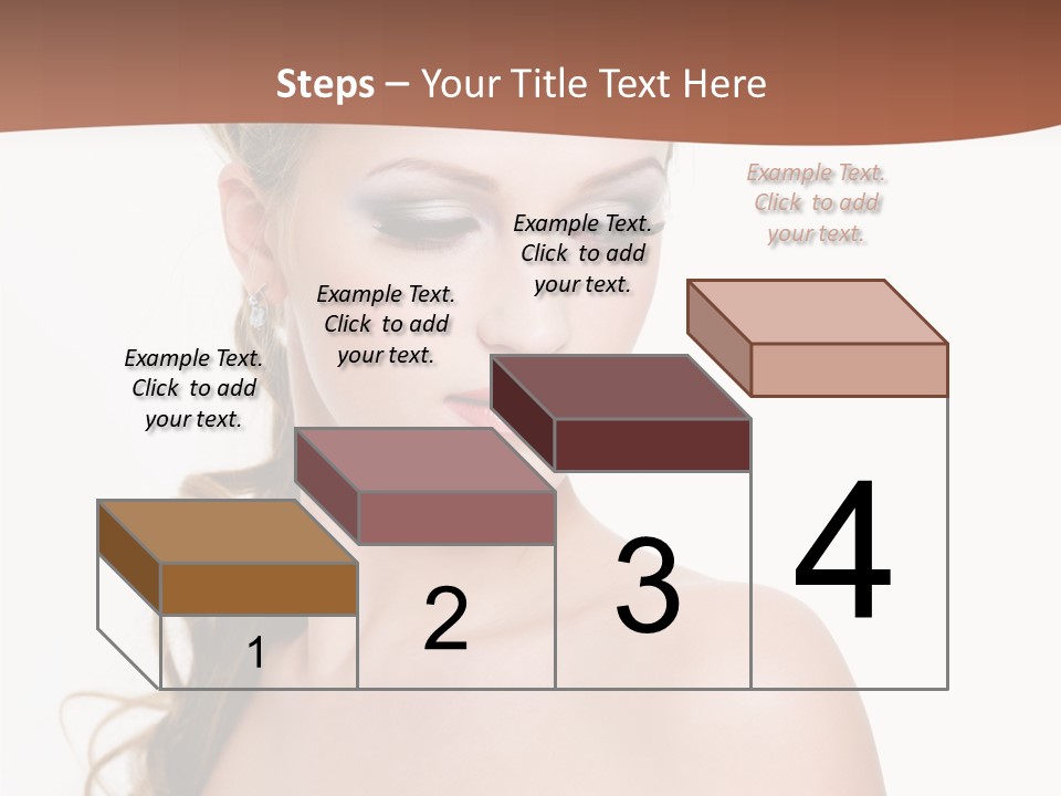 Looking Background Pretty PowerPoint Template