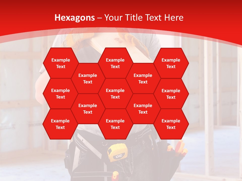 Development Man Contractor PowerPoint Template