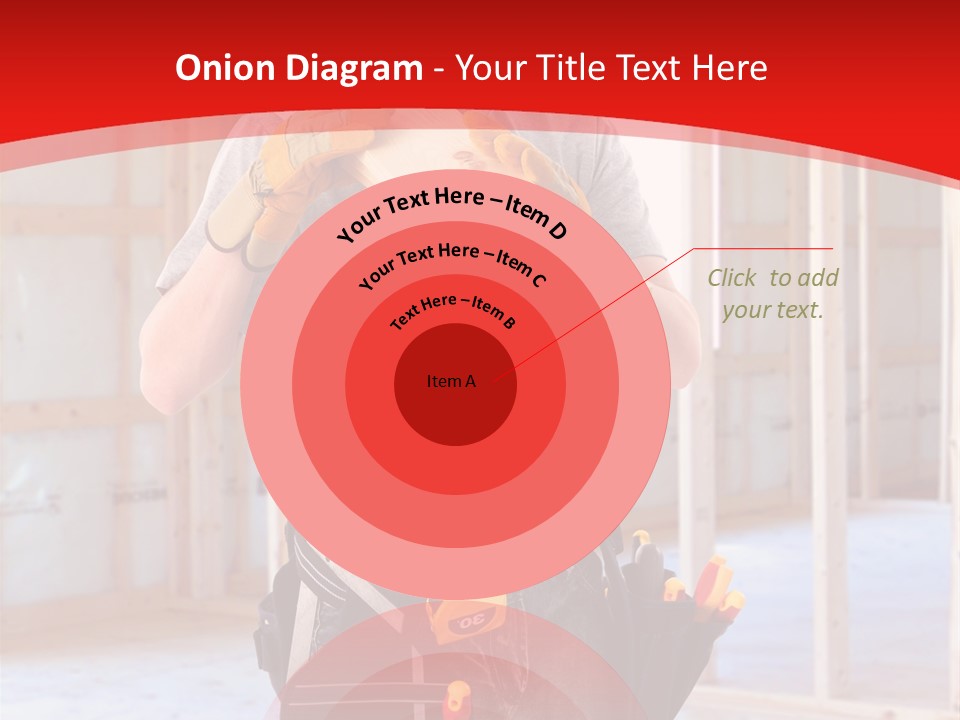 Development Man Contractor PowerPoint Template