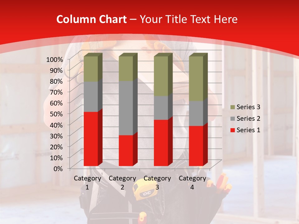Development Man Contractor PowerPoint Template