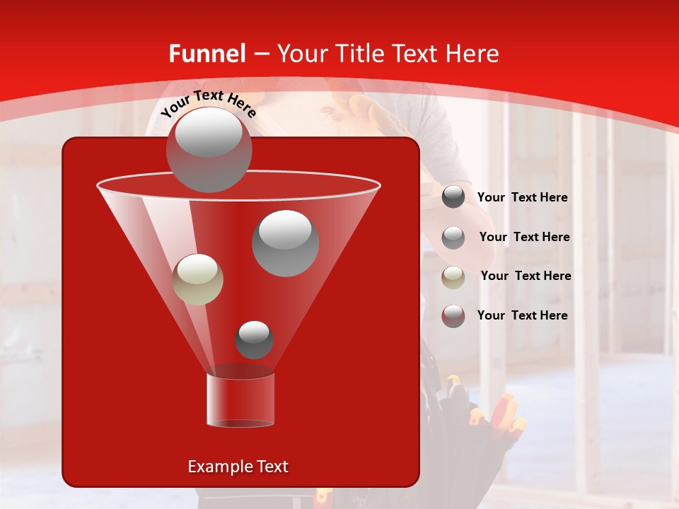 Development Man Contractor PowerPoint Template