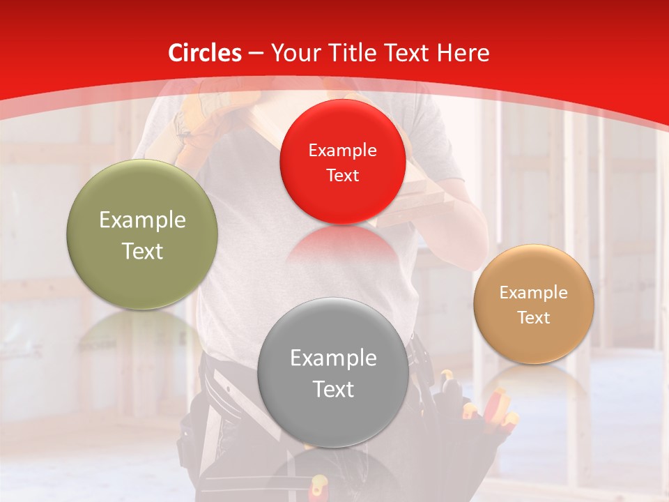 Development Man Contractor PowerPoint Template