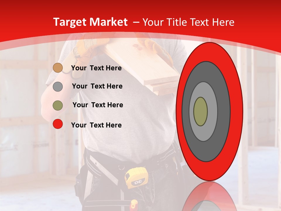 Development Man Contractor PowerPoint Template