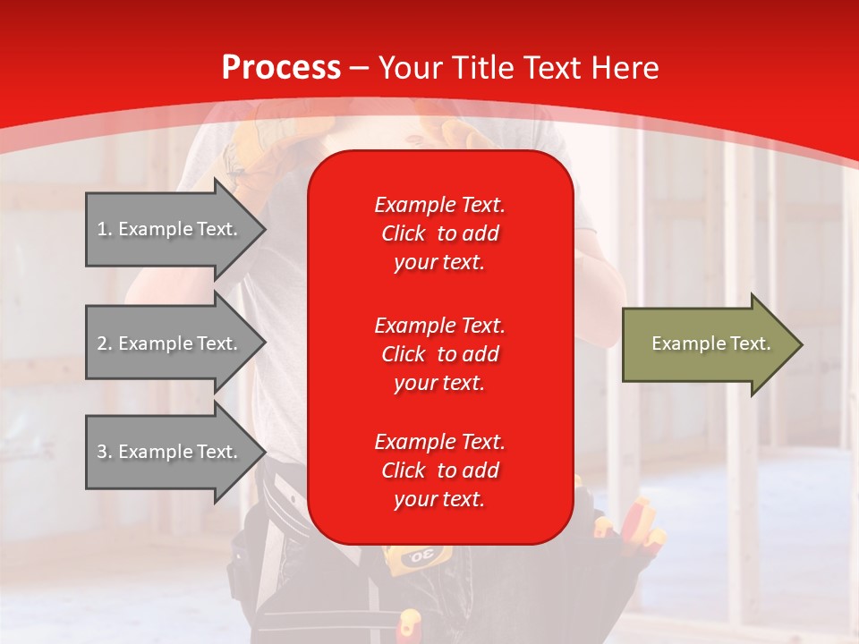 Development Man Contractor PowerPoint Template