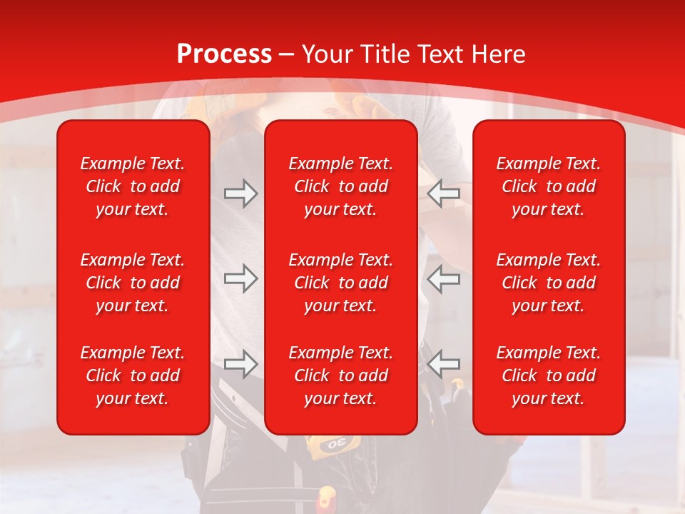 Development Man Contractor PowerPoint Template