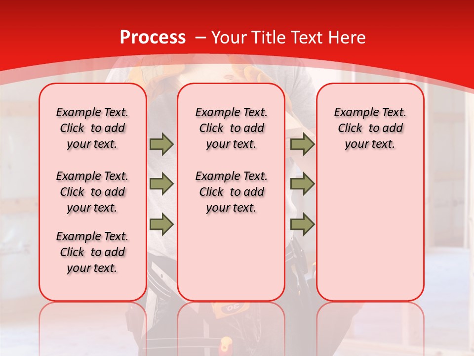 Development Man Contractor PowerPoint Template
