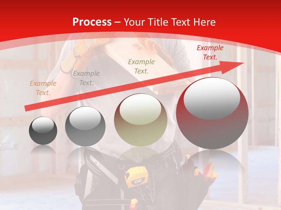 Development Man Contractor PowerPoint Template
