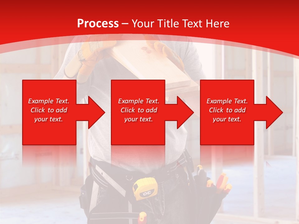Development Man Contractor PowerPoint Template