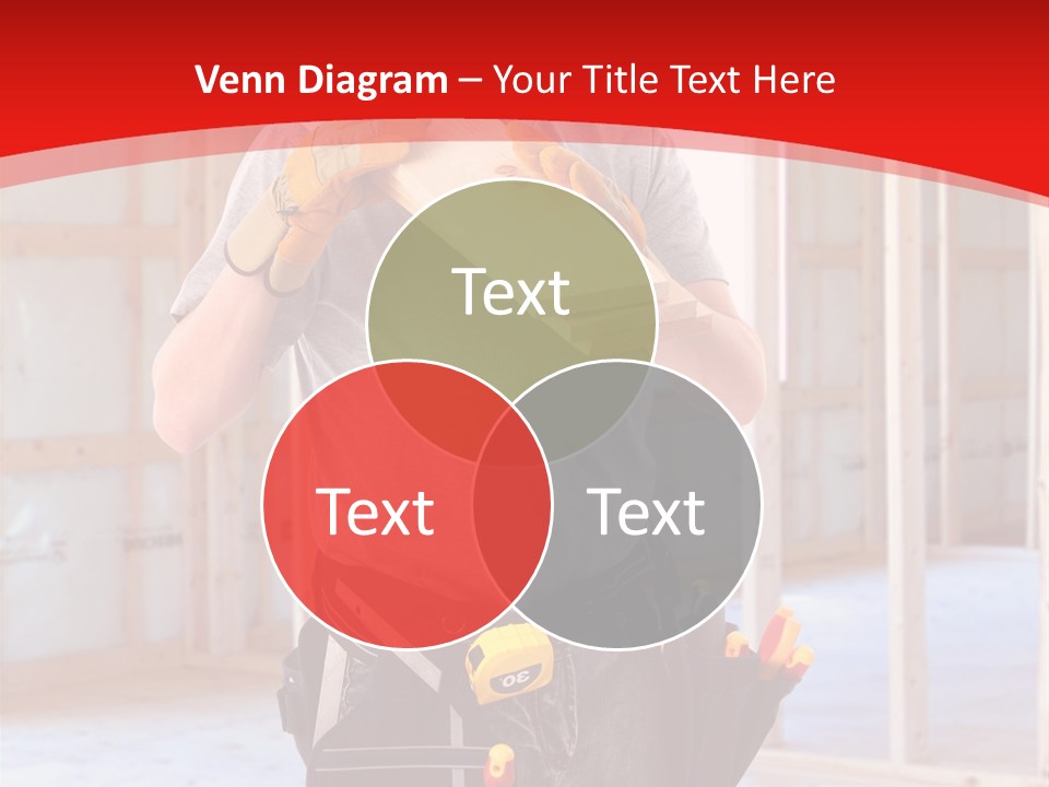 Development Man Contractor PowerPoint Template