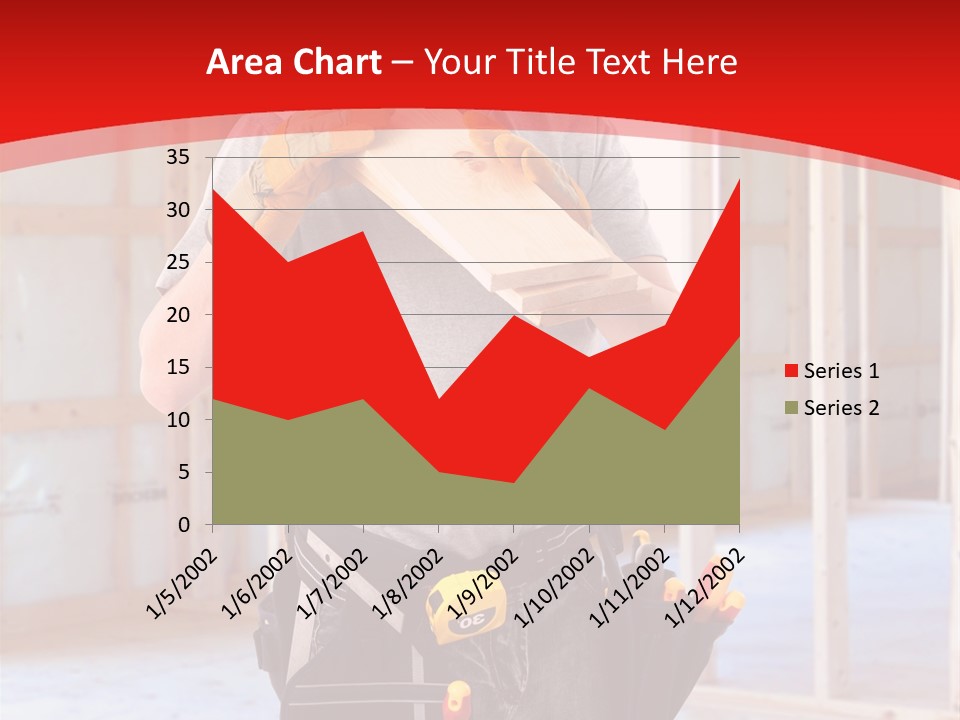 Development Man Contractor PowerPoint Template