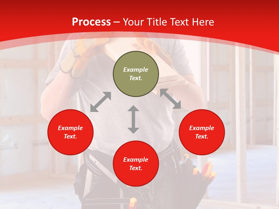 Development Man Contractor PowerPoint Template