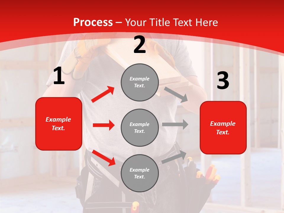 Development Man Contractor PowerPoint Template