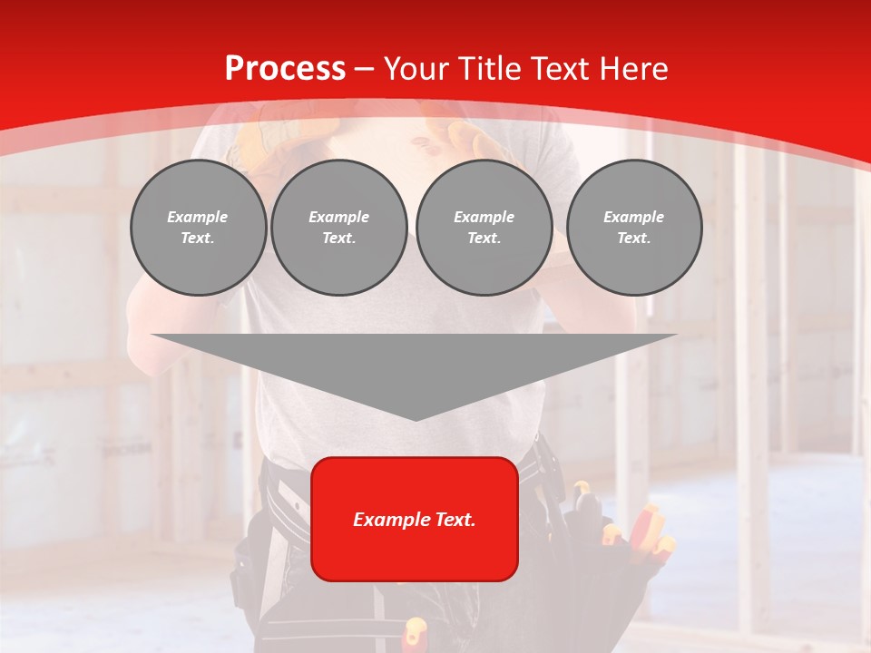 Development Man Contractor PowerPoint Template
