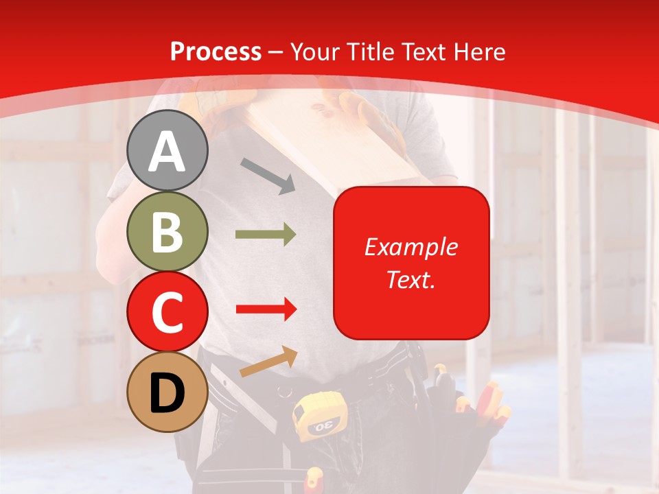Development Man Contractor PowerPoint Template
