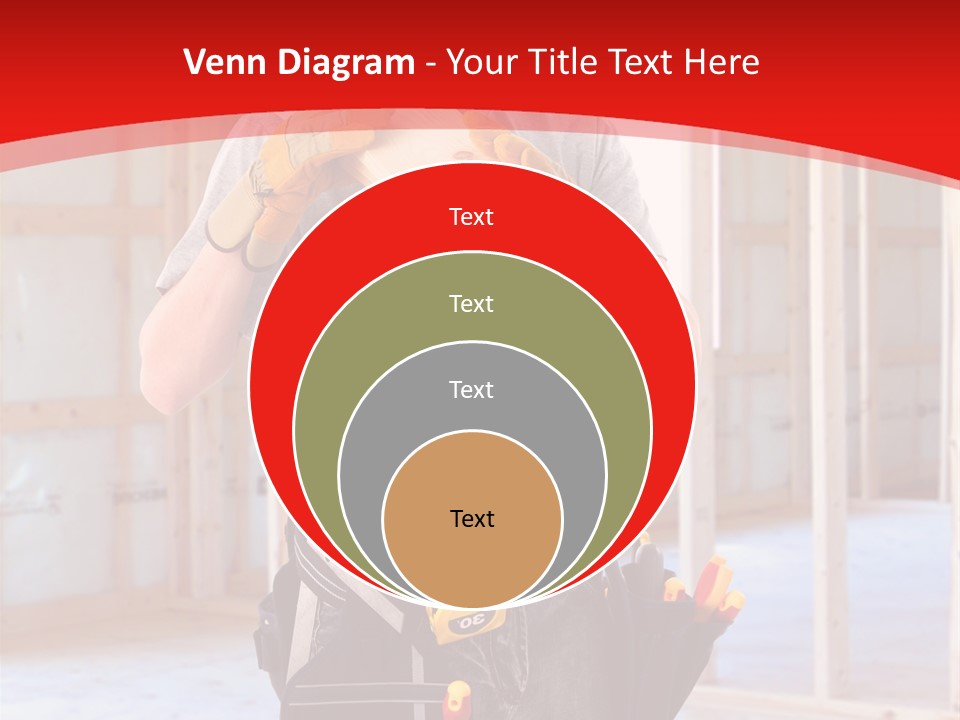 Development Man Contractor PowerPoint Template