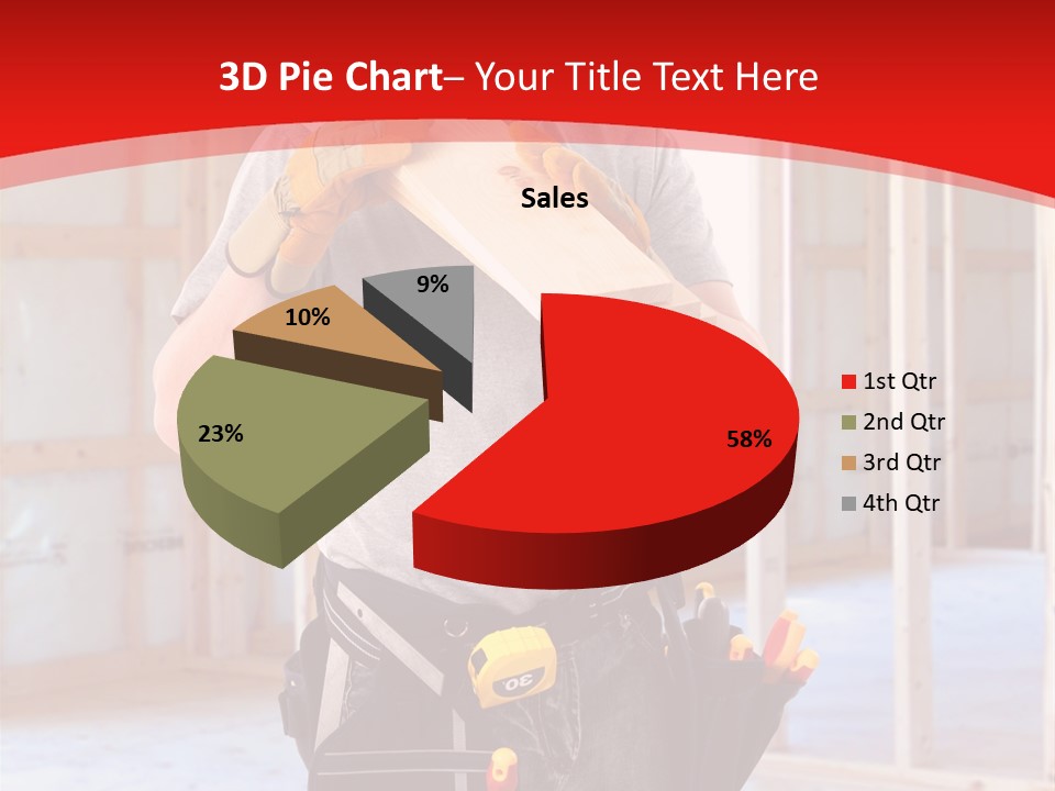 Development Man Contractor PowerPoint Template