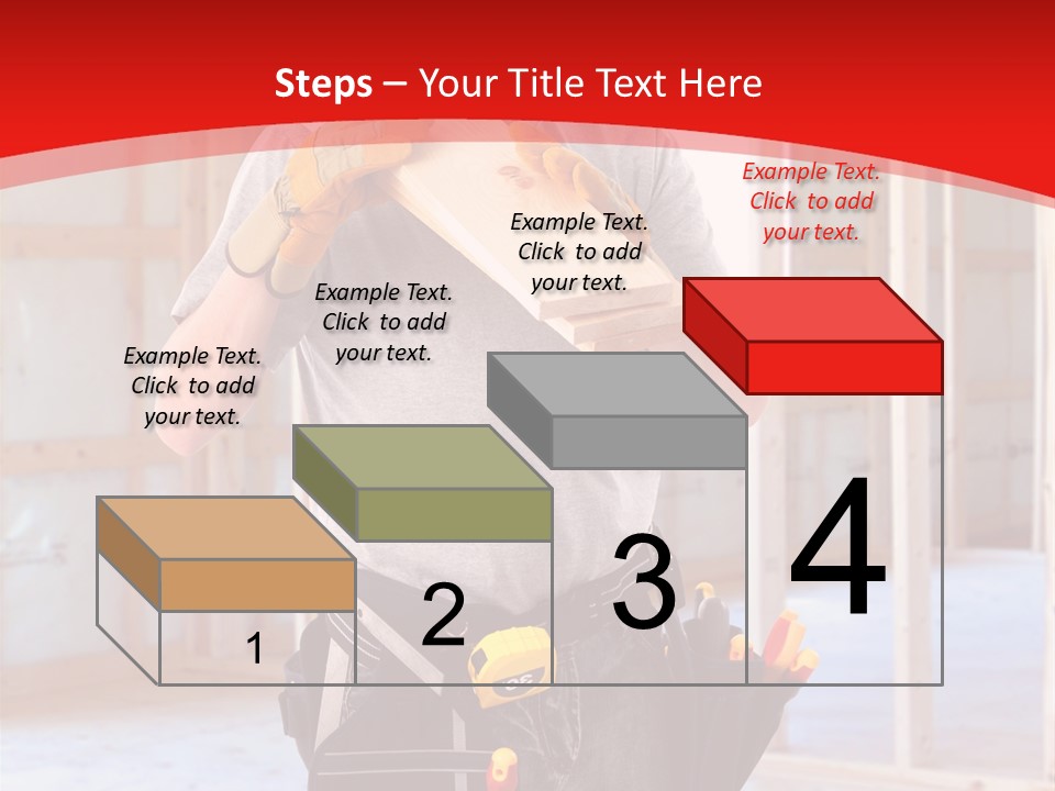 Development Man Contractor PowerPoint Template
