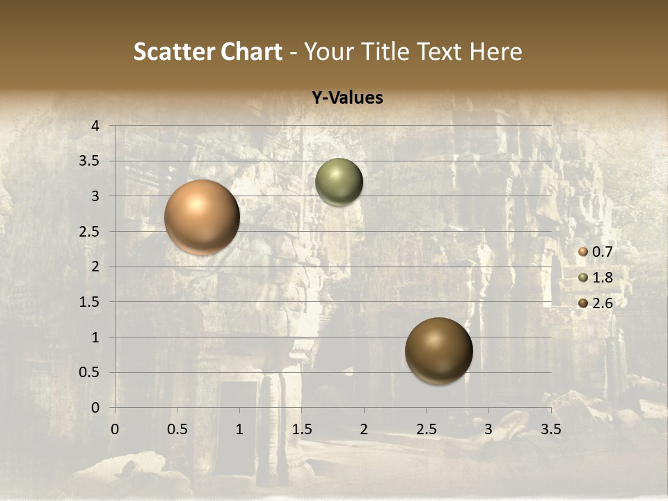 Archeology Wat Toned PowerPoint Template