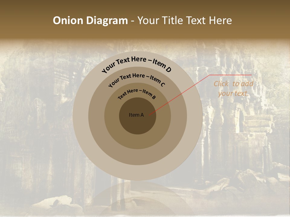 Archeology Wat Toned PowerPoint Template