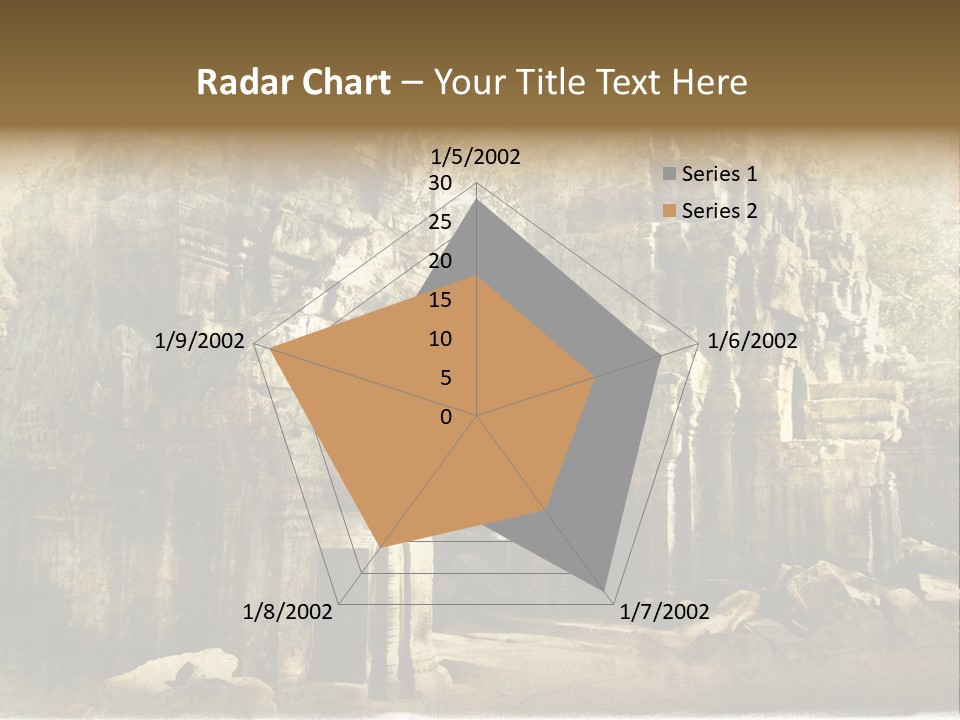 Archeology Wat Toned PowerPoint Template