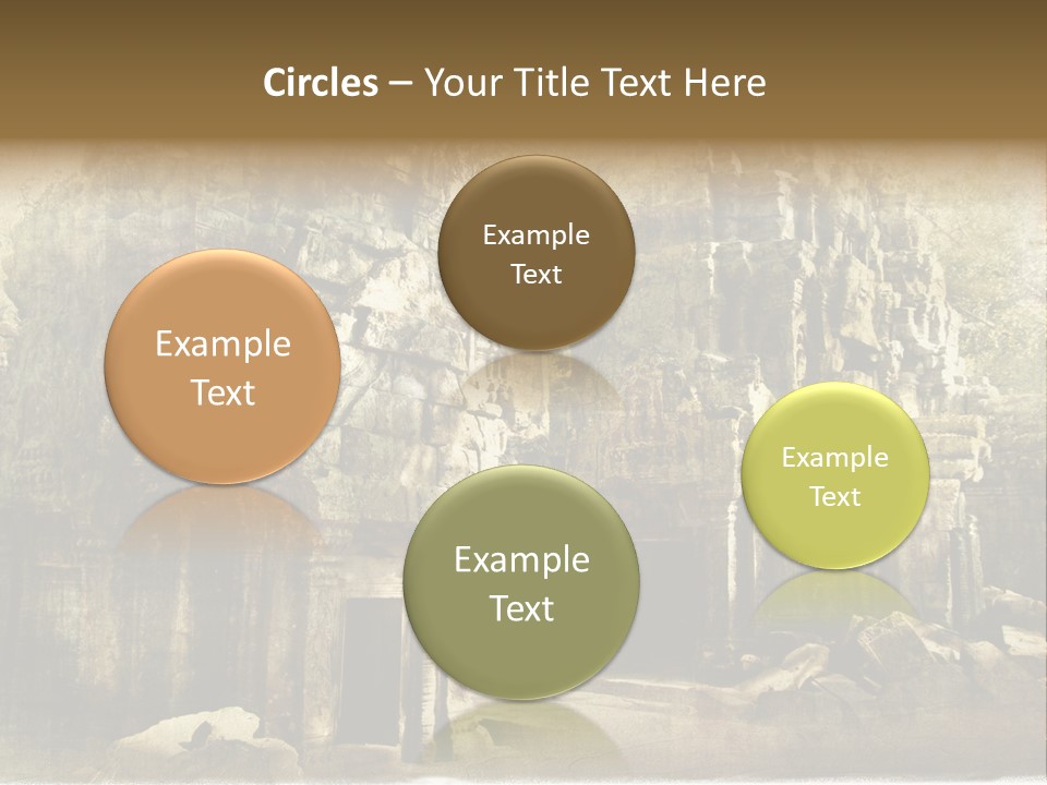 Archeology Wat Toned PowerPoint Template