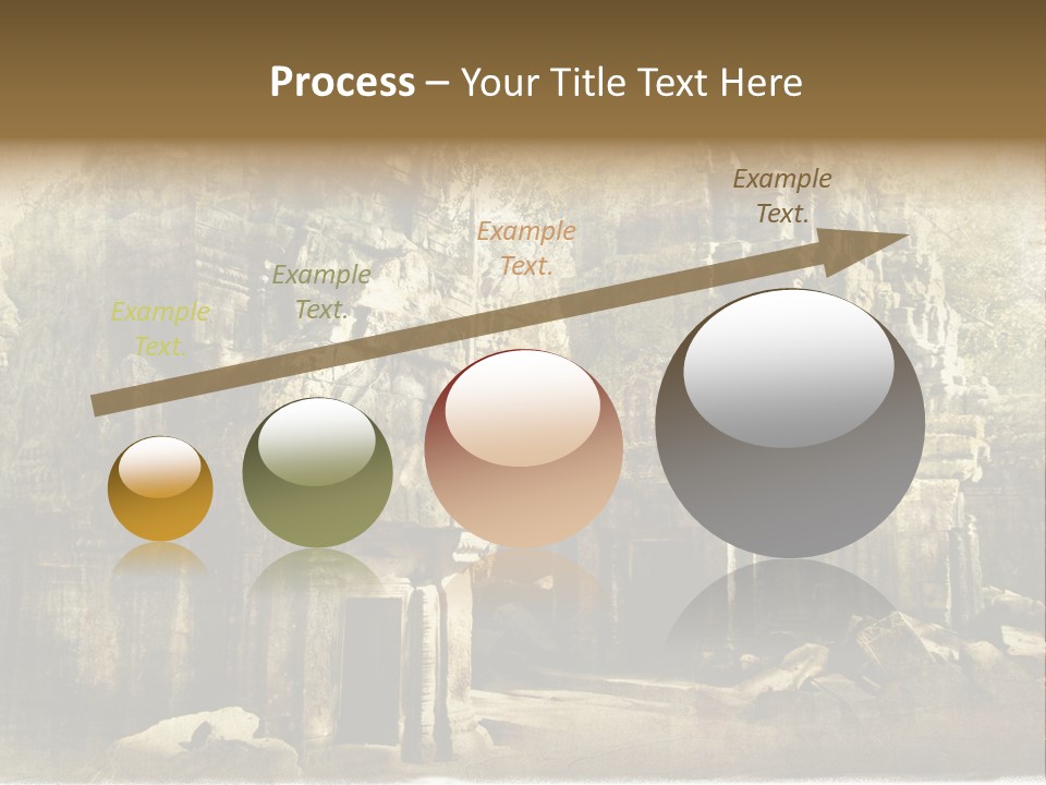 Archeology Wat Toned PowerPoint Template