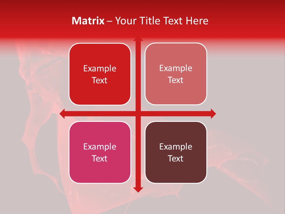 Shot Abstract Black PowerPoint Template