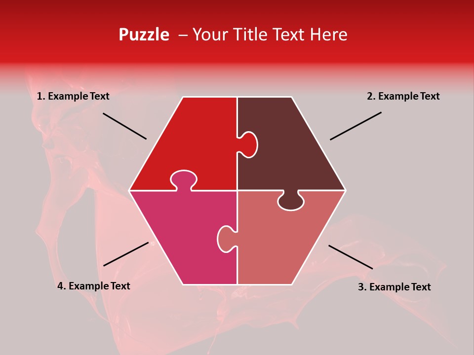 Shot Abstract Black PowerPoint Template