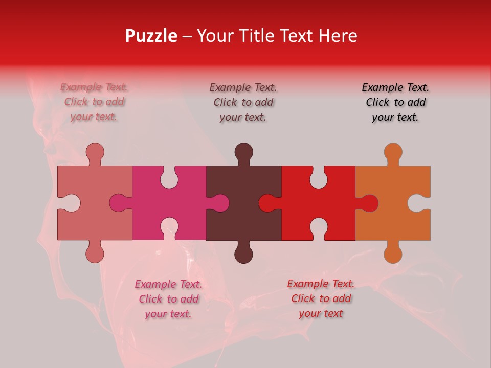 Shot Abstract Black PowerPoint Template