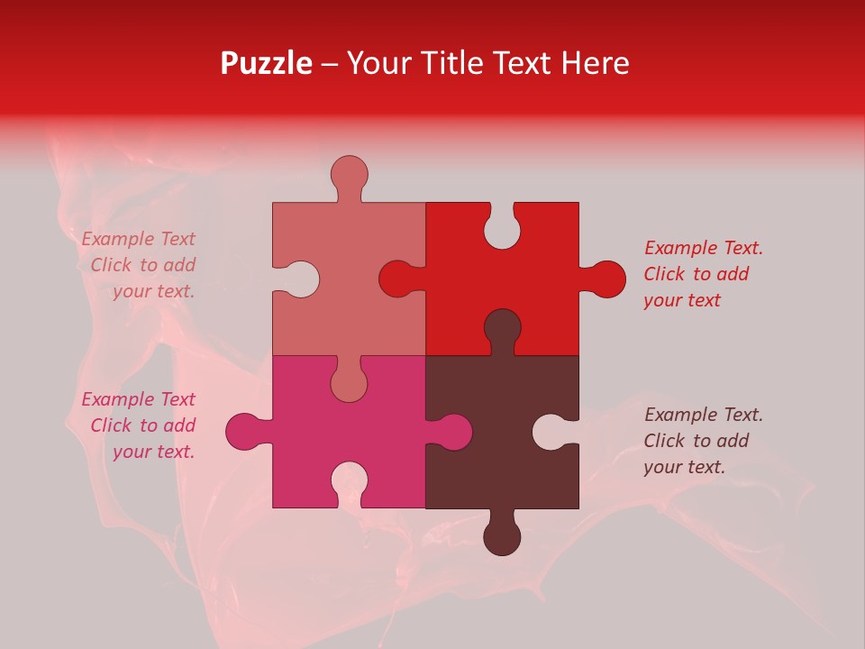 Shot Abstract Black PowerPoint Template