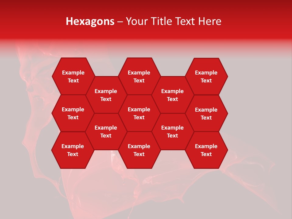 Shot Abstract Black PowerPoint Template