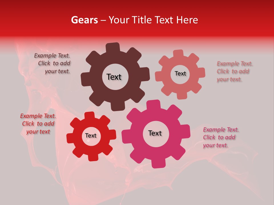 Shot Abstract Black PowerPoint Template