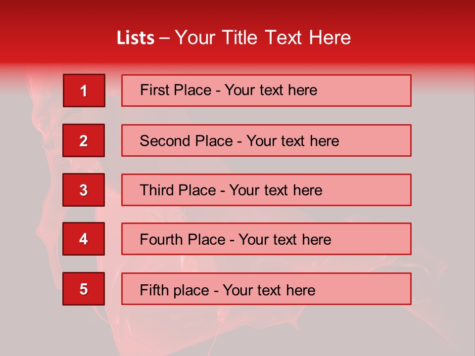 Shot Abstract Black PowerPoint Template