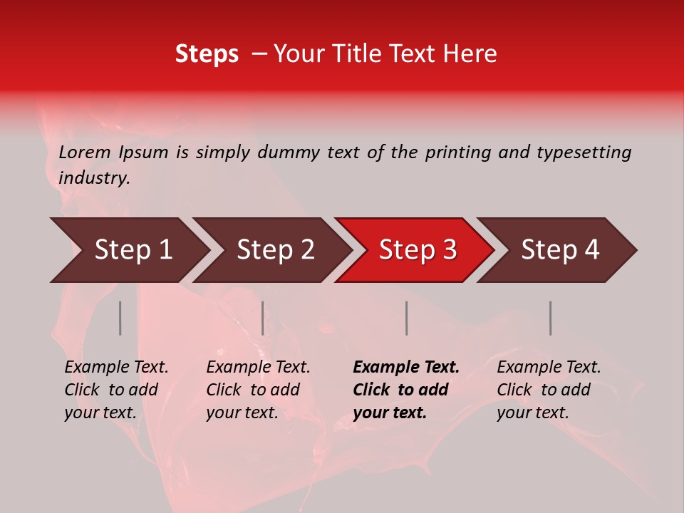 Shot Abstract Black PowerPoint Template