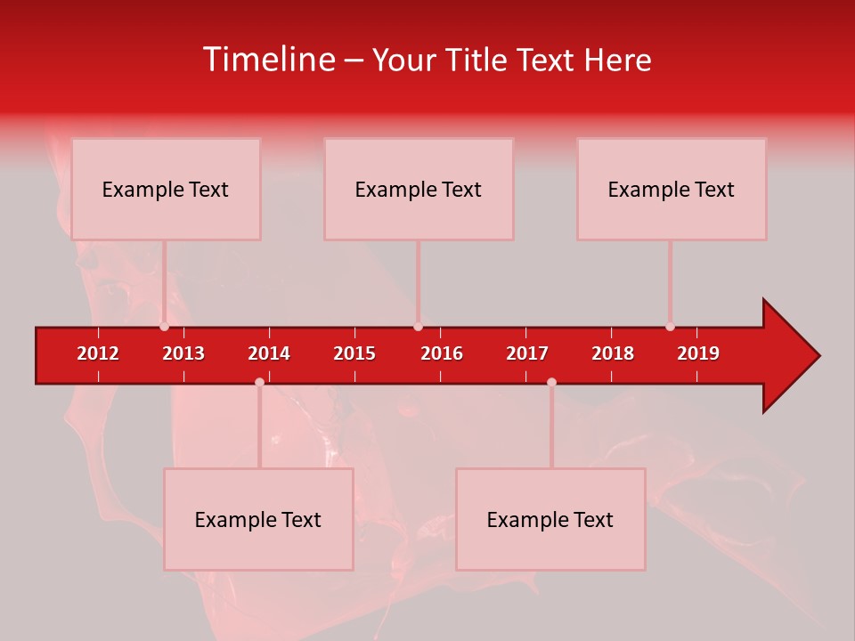 Shot Abstract Black PowerPoint Template