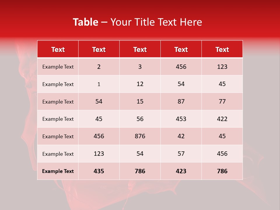 Shot Abstract Black PowerPoint Template