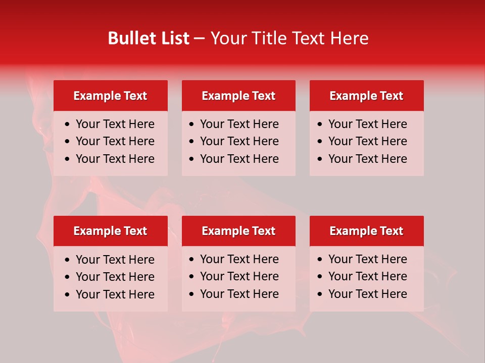 Shot Abstract Black PowerPoint Template