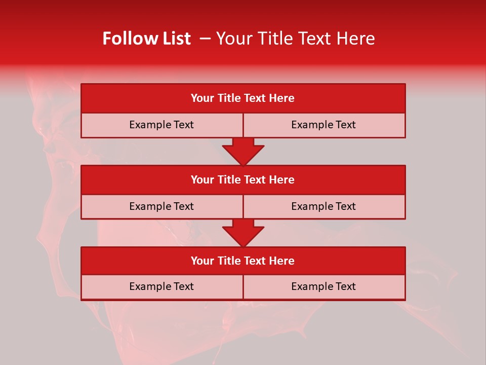 Shot Abstract Black PowerPoint Template