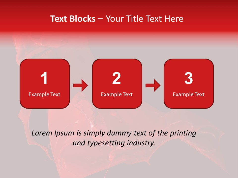Shot Abstract Black PowerPoint Template
