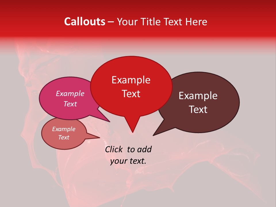 Shot Abstract Black PowerPoint Template