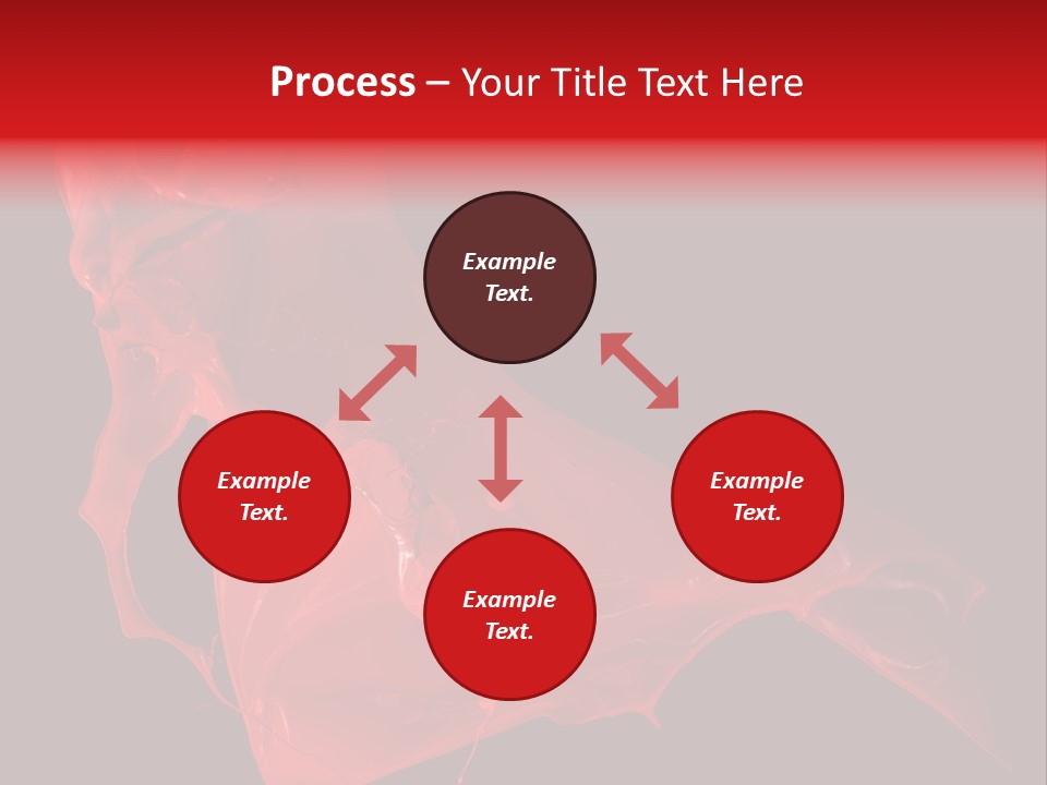 Shot Abstract Black PowerPoint Template