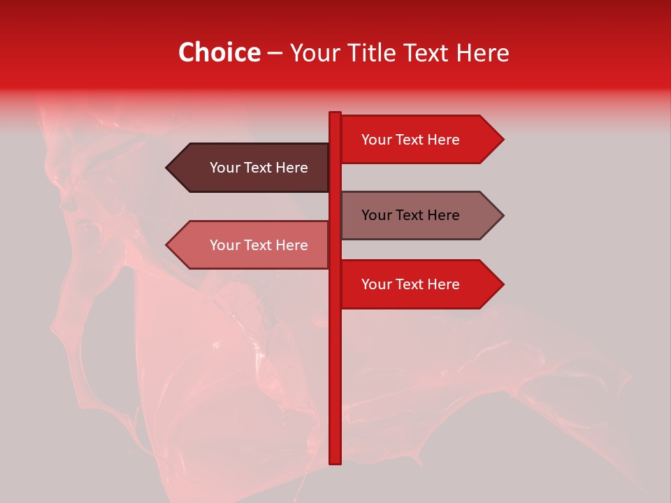Shot Abstract Black PowerPoint Template