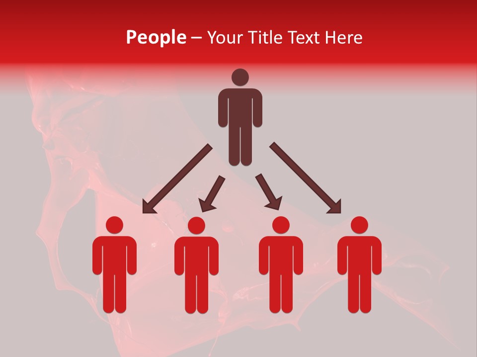 Shot Abstract Black PowerPoint Template