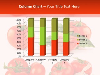 Leaf Cut Food PowerPoint Template