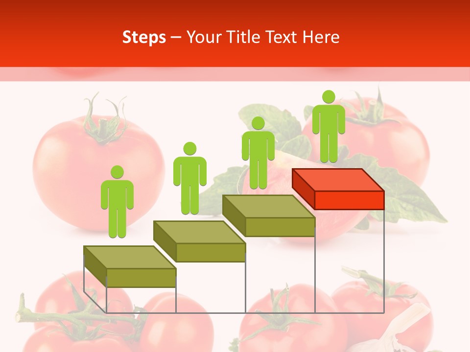 Leaf Cut Food PowerPoint Template